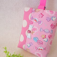 キャンディー柄の上履き入れ